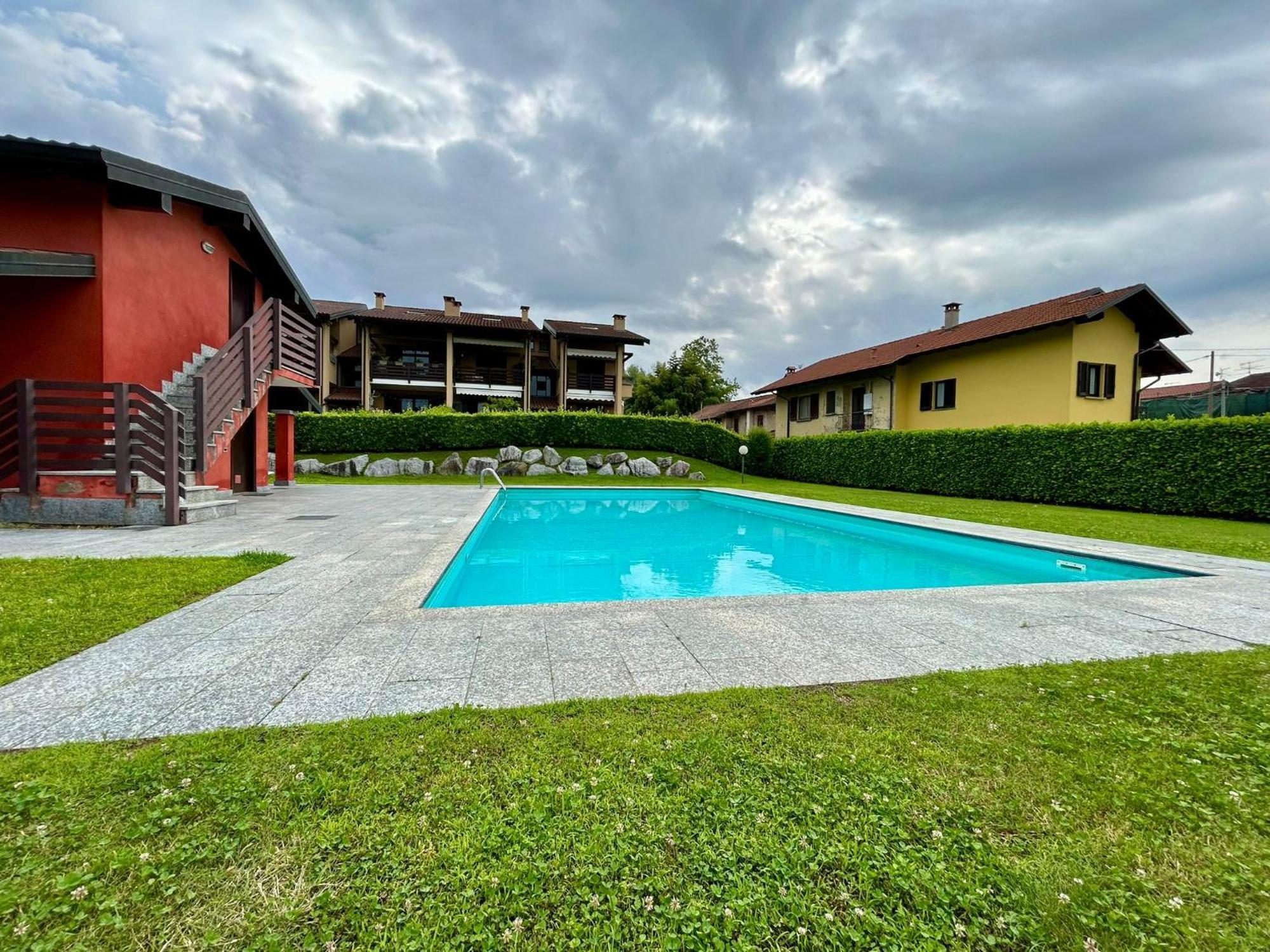 Kibilu - Residence With Pool, Near Lake Maggiore Monvalle Buitenkant foto
