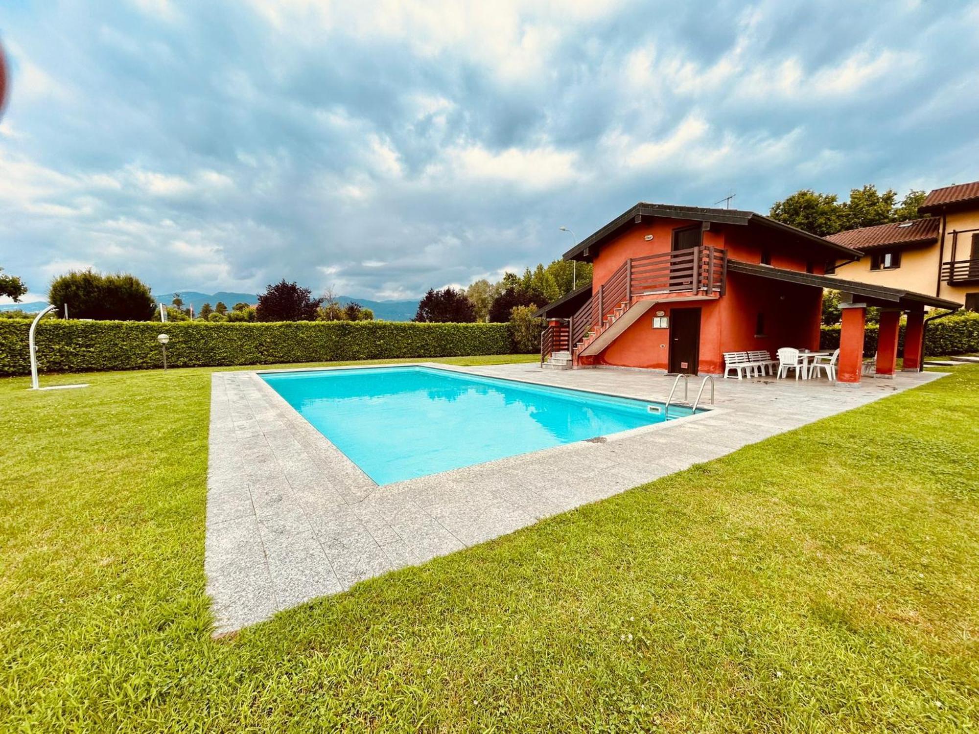 Kibilu - Residence With Pool, Near Lake Maggiore Monvalle Buitenkant foto